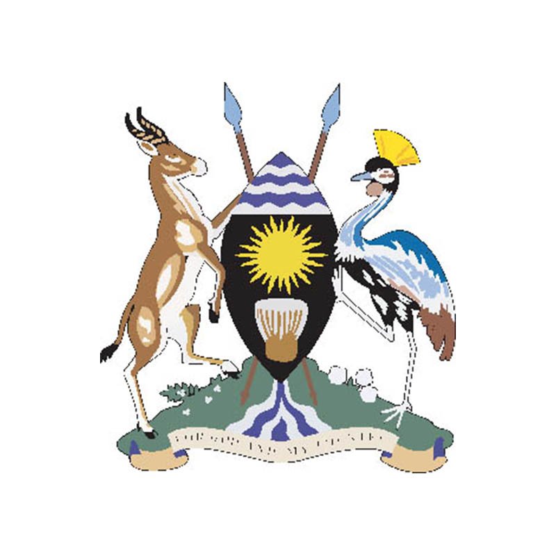 Uganda Coat Of Arms N5455 A4 Photo Print