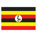 Uganda Flag N1795 A4 Photo Print