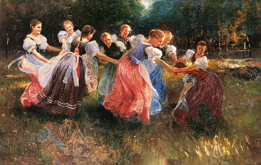 Ujvary Ignac The Rite Of Spring Art A4 Photo Print