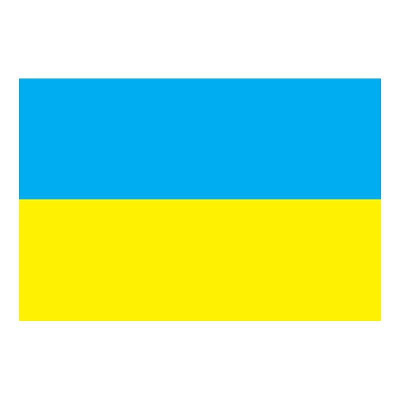 Ukraine Flag N1496 A4 Photo Print