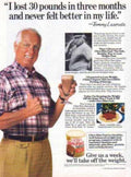 Ultra Slim Fast Vintage Retro Advert Ads A4 Photo Print