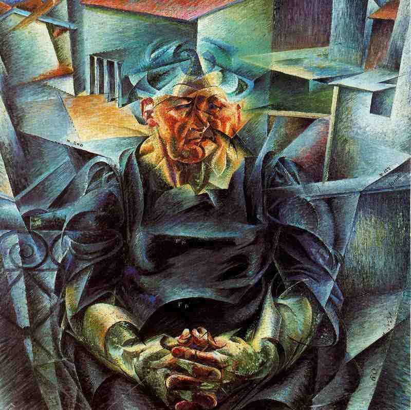 Umberto Boccioni 10 A4 Photo Print