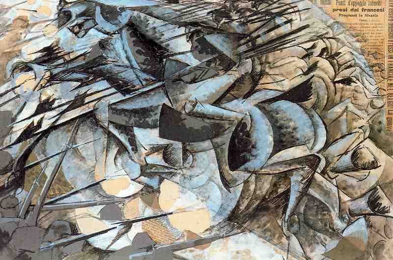 Umberto Boccioni 43 A4 Photo Print