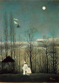 Un Soir De Carneval Henri Rousseau A4 Photo Print