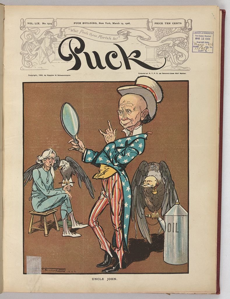 Uncle John PUCK A4 Photo Print