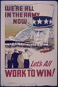 Uncle Sam Army 1 Vintage Retro Advert Poster A4 Photo Print