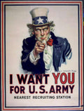 Uncle Sam Army 4 Vintage Retro Advert Poster A4 Photo Print