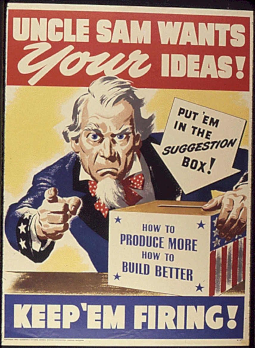 Uncle Sam Ideas Vintage Retro Advert Poster A4 Photo Print