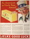 Uncle Sam Margarine Vintage Retro Advert Ads A4 Photo Print