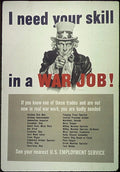 Uncle Sam War 1 Vintage Retro Advert Ads A4 Photo Print