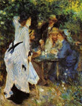 Under The Arbor At The Moulin De La Galette 1876 A4 Photo Print