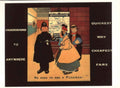 Underground London Fare 1930s Vintage Retro Advert Poster