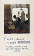 Underground Train Travel L14 Vintage Advert A4 Photo Print