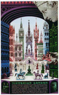 Underground Train Travel L57 Vintage Advert A4 Photo Print