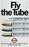 Underground Train Travel L61 Vintage Advert A4 Photo Print