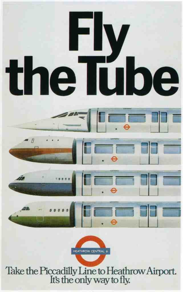 Underground Train Travel L61 Vintage Advert A4 Photo Print
