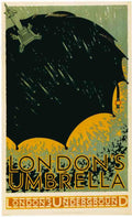 Underground Train Travel L92 Vintage Advert A4 Photo Print