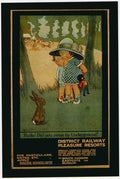 Underground Train Travel L93 Vintage Advert A4 Photo Print