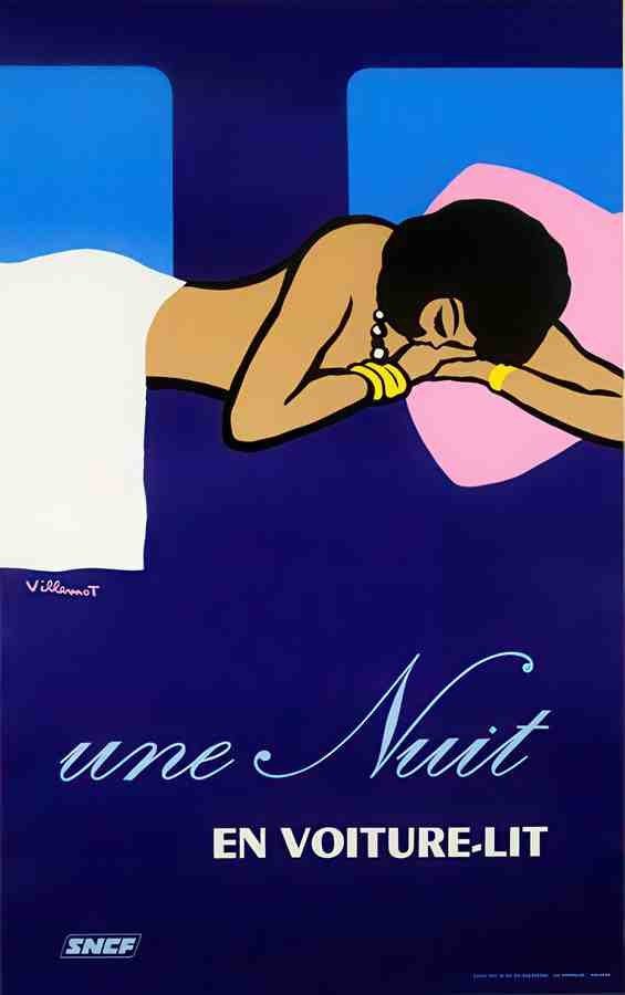 UneNuit Vintage Advert A4 Photo Print
