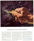 Union Carbide Secrets 1950s Vintage Retro Advert Poster