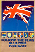 Union Flag Purchases 1930s Vintage Retro Advert Poster