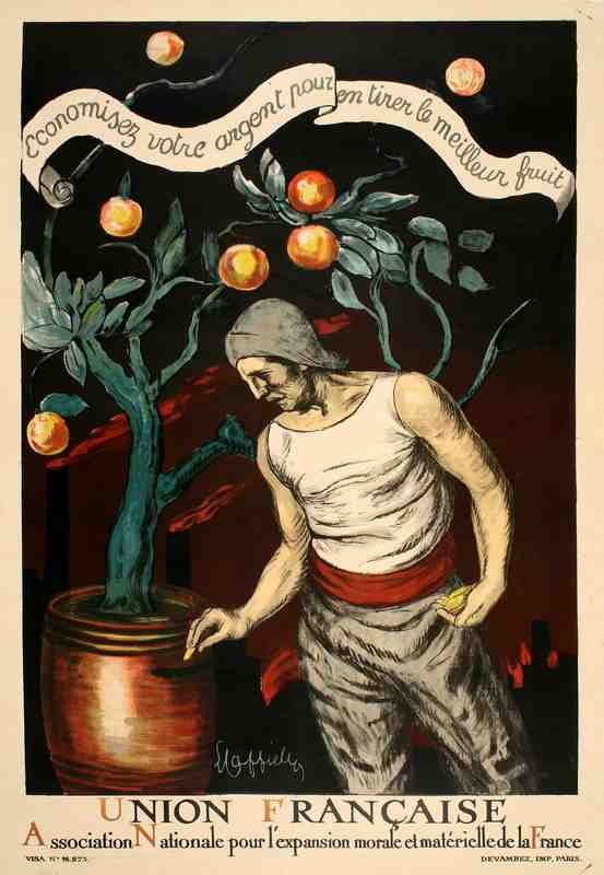Union Francaise 1920S French Leonetto Cappiello Vintage Advert A4 Photo Print