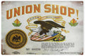 Union Shop Eagle Vintage Retro Advert Ads A4 Photo Print