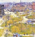 Union Square In Spring Hassam Impressionism American A4 Photo Print