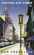 United Air Lines 1 Vintage Retro Advert Poster A4 Photo Print