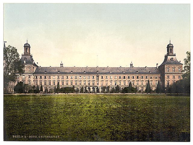 University Bonn the Rhine Vintage A4 Photo Print