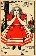 Unknown Alice in Wonderland 1898 Alice A4 Photo Print