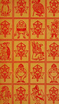 Unknown Alice in Wonderland 1898 Endpaper A4 Photo Print
