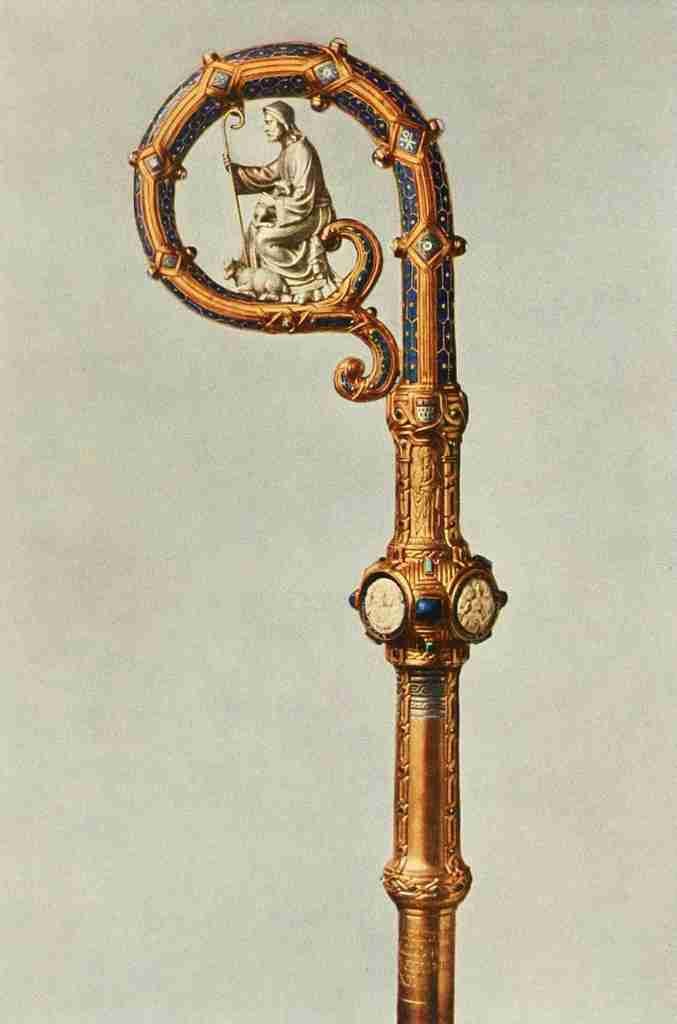 Unknown Christliche Kunst 12 1913 Bishops Rod A4 Photo Print