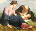 Unknown Christliche Kunst 5 1908 Holy Family A4 Photo Print