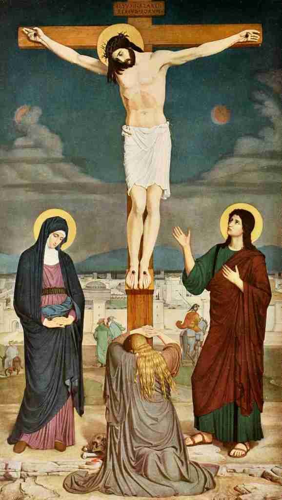 Unknown Christliche Kunst 7 1910 Calvary A4 Photo Print