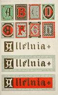 Unknown Church Decoration 1875 2 A4 Photo Print