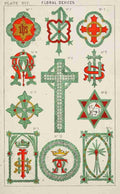 Unknown Church Decoration 1875 4 A4 Photo Print