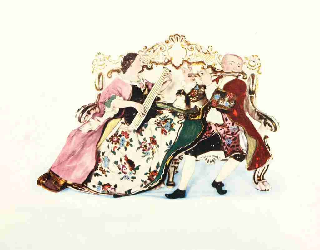 Unknown Connoisseur 16 1906 The Musicians A4 Photo Print