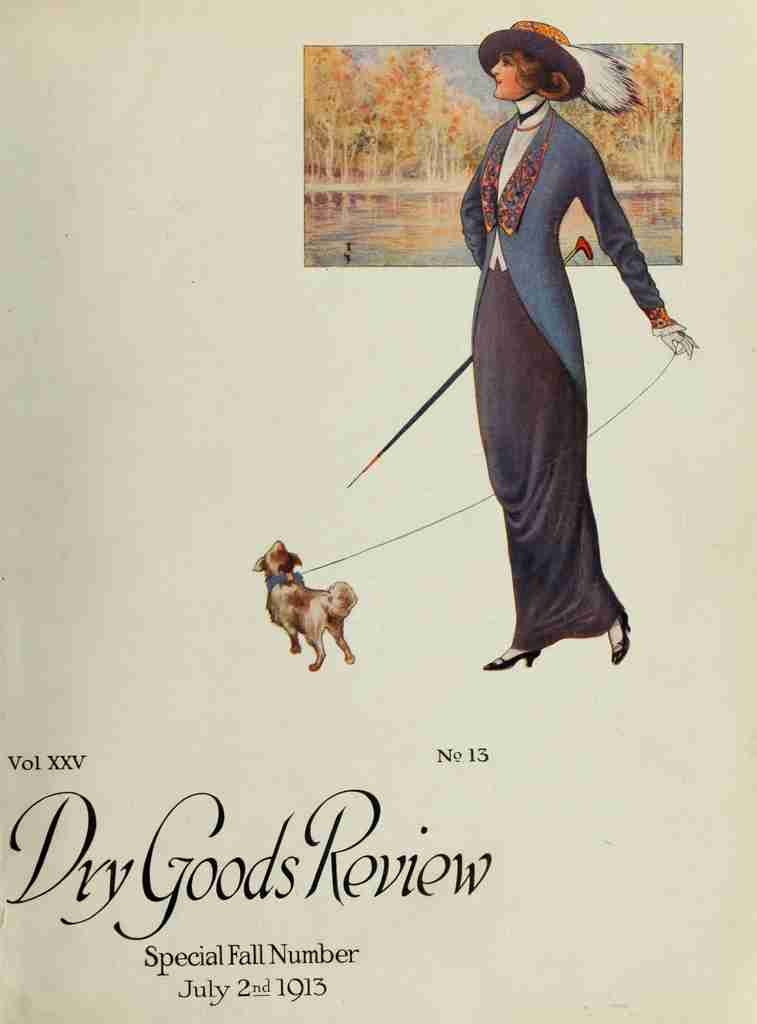 Unknown Dry Goods Review 1913 A4 Photo Print