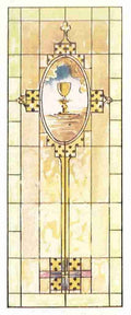 Unknown International Art Glass 1914 Chalice A4 Photo Print