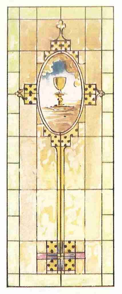 Unknown International Art Glass 1914 Chalice A4 Photo Print