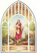 Unknown International Art Glass 1914 The Good Shepherd A4 Photo Print