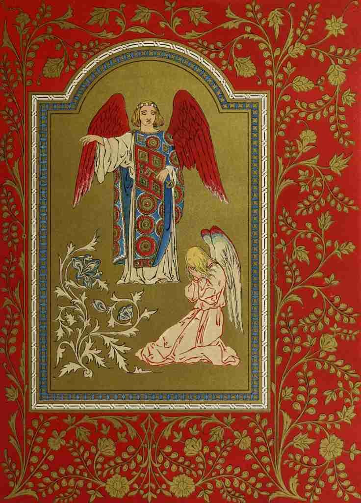 Unknown Paradise & the Peri 1860 The Glorious Angel A4 Photo Print