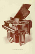 Unknown Pianos 1911 Weber Pianola Grand A4 Photo Print