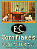 Unknown Poster Advertising 1910 Cornflakes A4 Photo Print