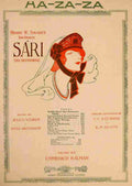 Unknown Sheet Music Cover 1912 Sari A4 Photo Print