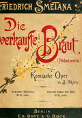 Unknown Sheet Music for Die Verkaufte Braut Smetana A4 Photo Print
