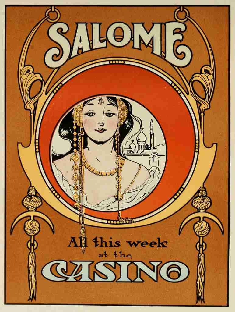 Unknown Strongs Book of Designs 1917 Salome A4 Photo Print