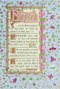 Unknown The Beatitudes 1850 Blessed are the peacemakers A4 Photo Print