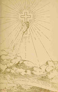 Unknown The Fiery Cross 1918 Hand with Cross A4 Photo Print